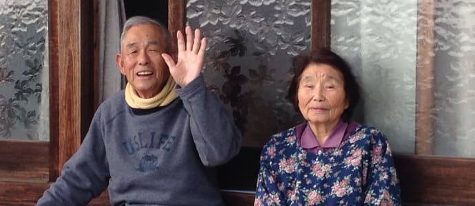 元気な老夫婦