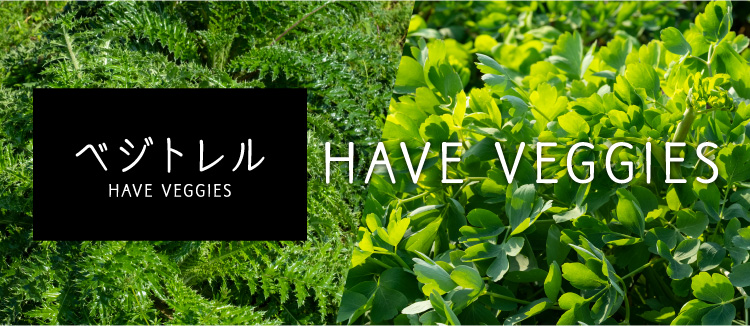 ベジトレル HAVE VEGGIES